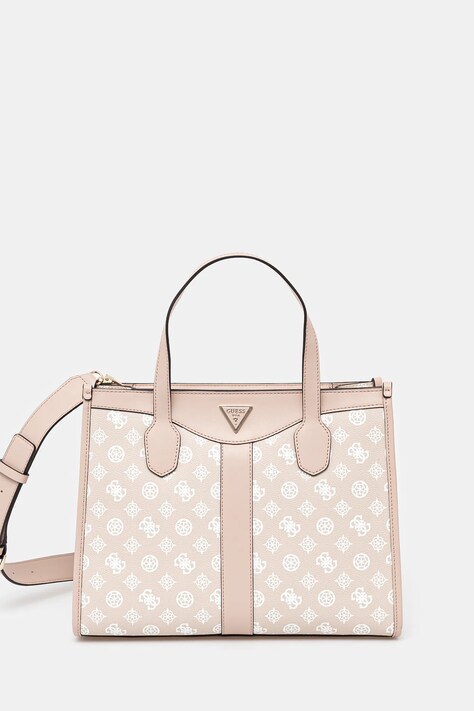 Guess poseta SILVANA culoarea bej, HWPM86 65220