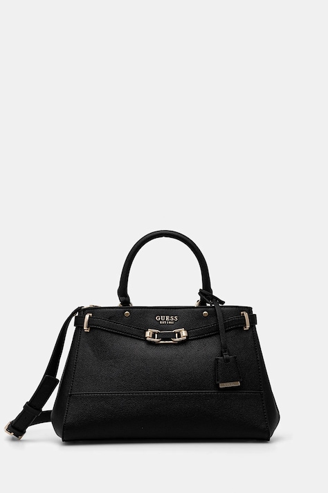 Kabelka Guess SILVYE černá barva, HWBG95 27060