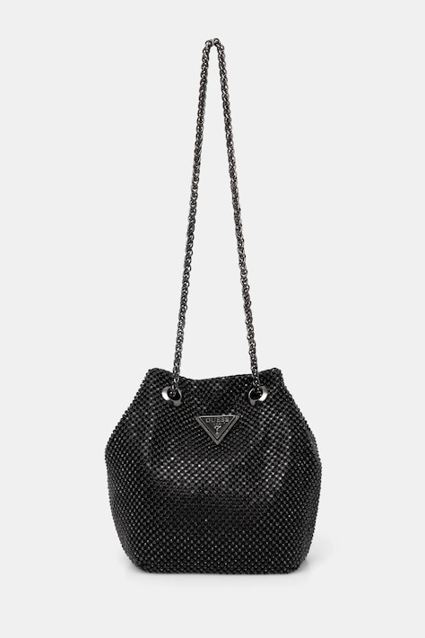 Guess poșetă ZALINA culoarea negru, HWRB93 50750