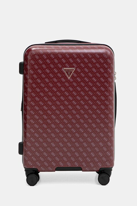 Guess valiză JESCO 64x43,5x25,5 cm culoarea bordo, TWE838 99820