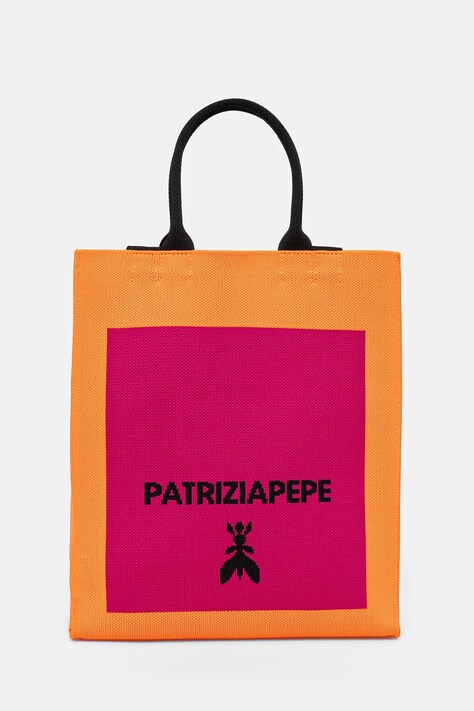 Patrizia Pepe geantă culoarea portocaliu, 2B0121 K264