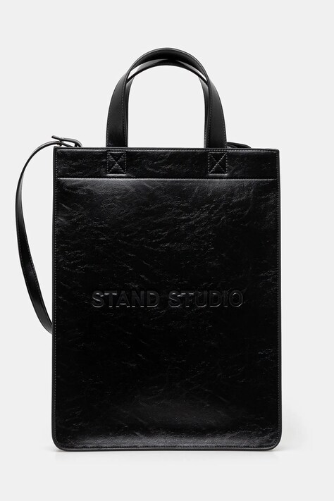 Τσάντα Stand Studio Sky χρώμα: μαύρο, 66396-8067