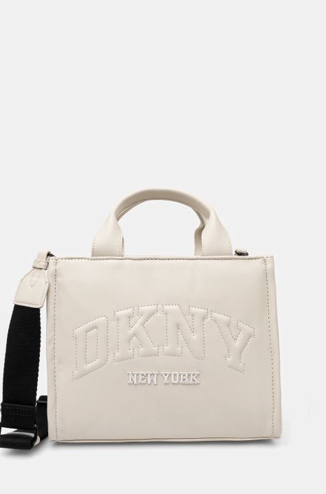 Dkny torebka kolor beżowy R44AZC80