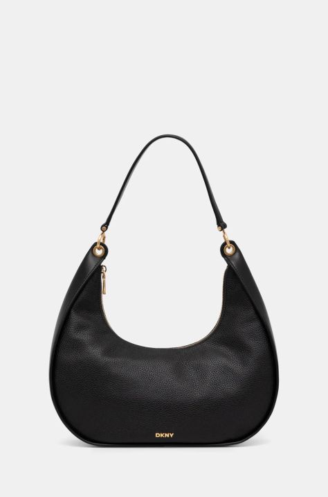 Dkny borsa a mano in pelle colore nero R44CAI48