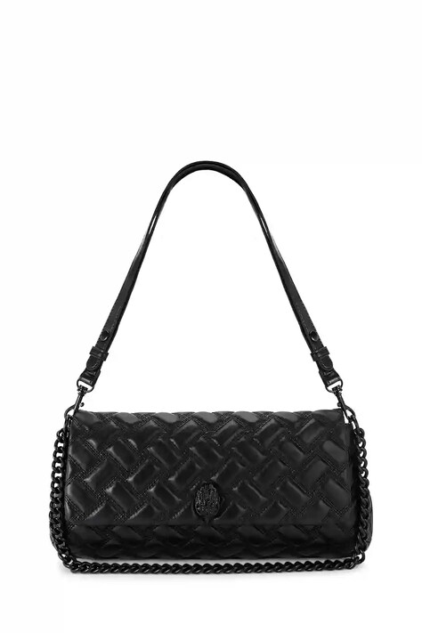Kurt Geiger London torebka skórzana kolor czarny 4028500109