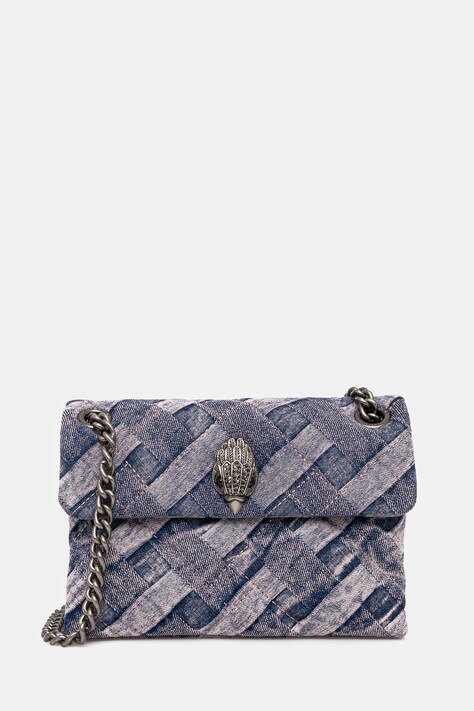 Kabelka Kurt Geiger London fialová barva, 8885557669