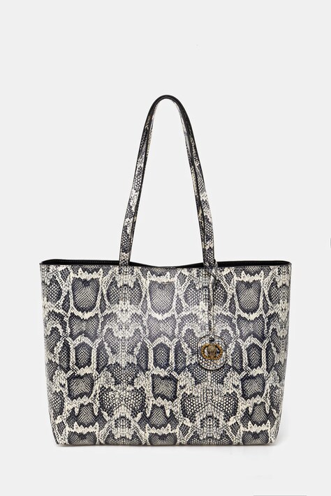 Kožená kabelka Kurt Geiger London béžová barva, 3601444719
