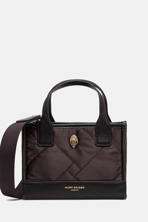 Kabelka Kurt Geiger London hnědá barva, 9977231229