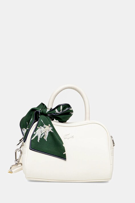 Lacoste poșetă culoarea bej, NF4973FZ
