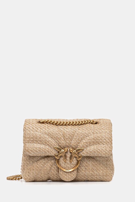 Pinko borsetta colore beige 100039 A2C8