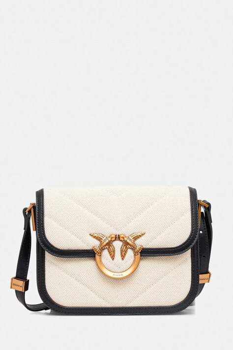 Pinko poșetă culoarea bej, 104297 A2C7