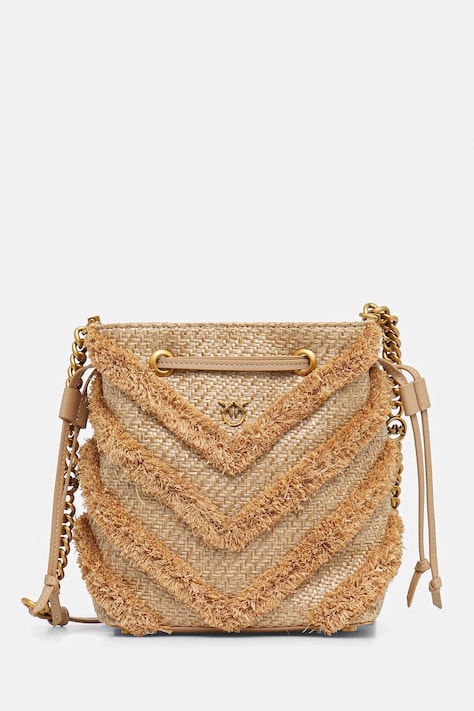 Сумочка Pinko колір бежевий 104303 A2CD