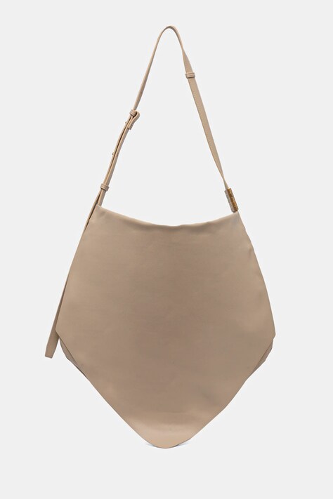 Pinko poșetă de piele culoarea bej, 104412 A270