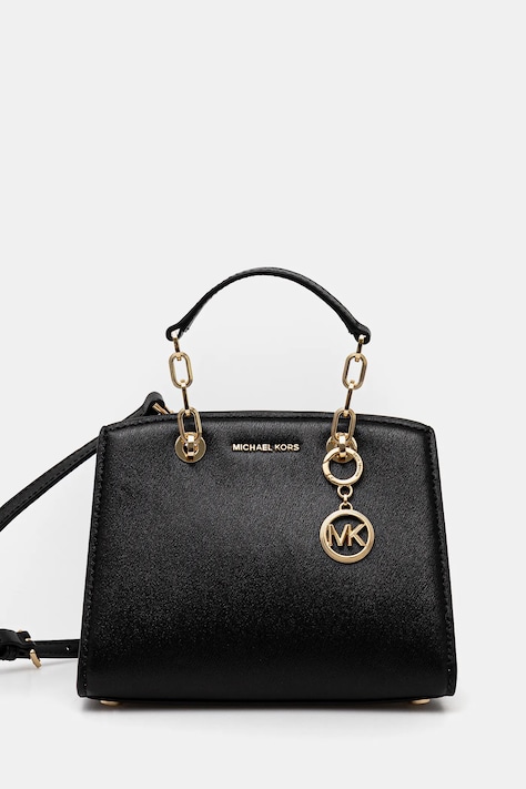 Шкіряна сумочка MICHAEL Michael Kors колір чорний 32S4GCYC1T