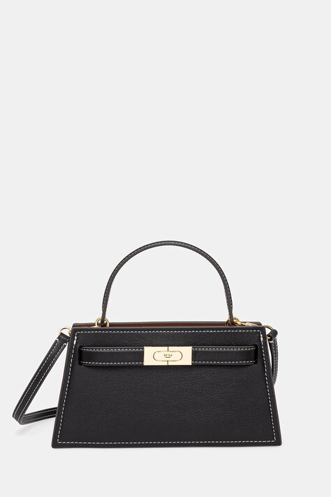 Tory Burch torebka skórzana Lee Radziwill Petite kolor czarny 168954-001