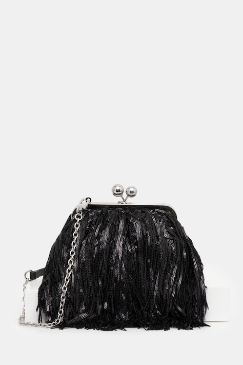Weekend Max Mara poseta culoarea negru, 2515511104600