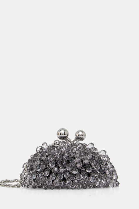 Psaníčko Weekend Max Mara šedá barva, 2515721024600