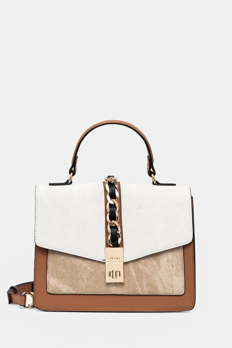 Τσάντα Aldo CONTAENNA χρώμα: μπεζ, 13931106