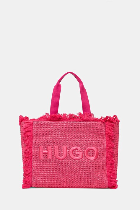 Kabelka HUGO růžová barva, 50541521