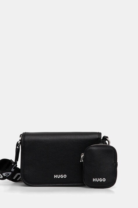 Kabelka HUGO černá barva, 50541869