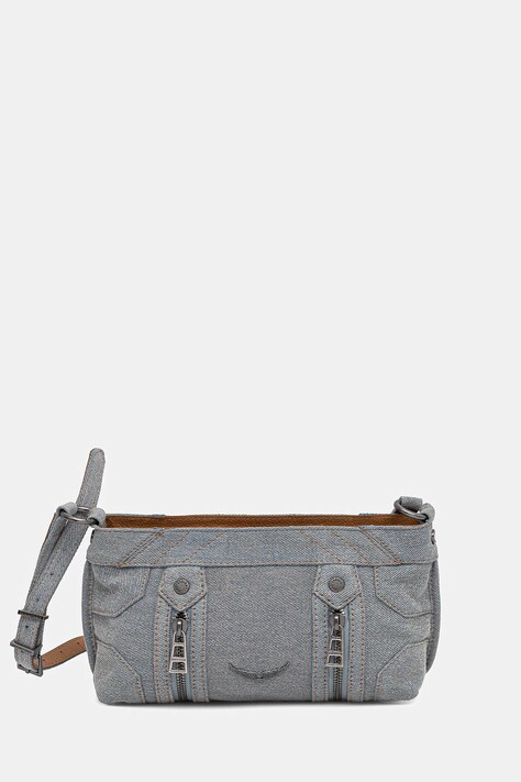 Kabelka ZADIG&VOLTAIRE modrá barva, LWBA03846