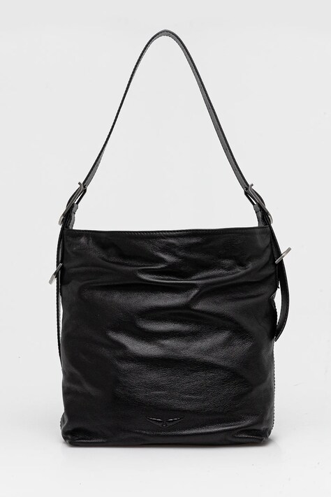 ZADIG&VOLTAIRE geantă din piele culoarea negru LWBA03856