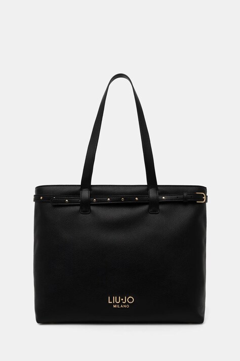 Τσάντα Liu Jo χρώμα: μαύρο, AA5135 E0033