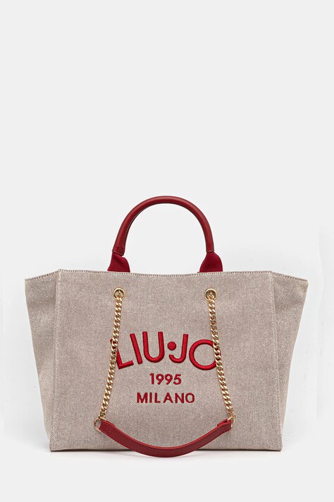 Чанта Liu Jo в бежово AA5004 T3136