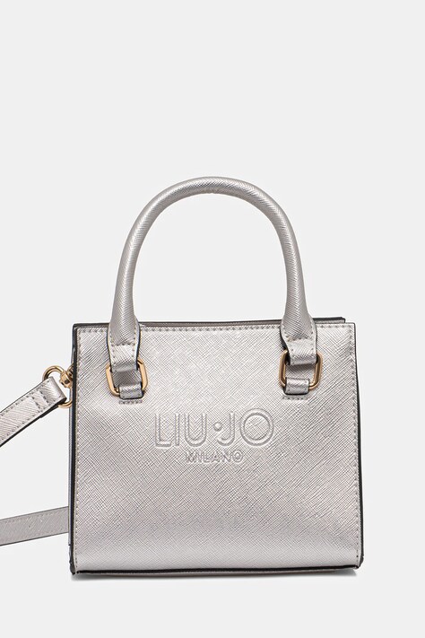 Kabelka Liu Jo šedá barva, AA5151 E0087