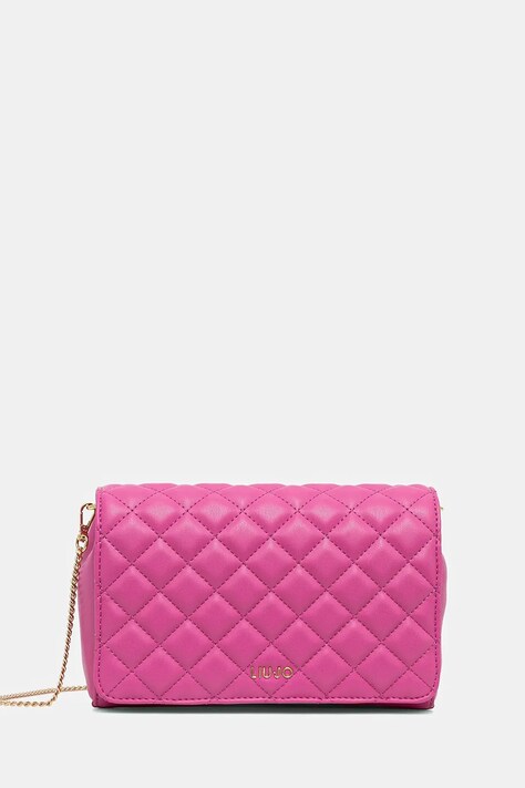 Kabelka Liu Jo růžová barva, AA5219 E0015