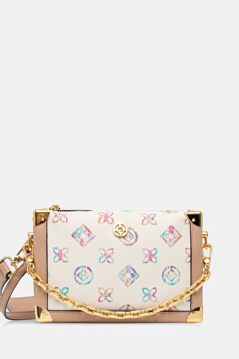 Сумочка VALERIANA цвет бежевый 13989221