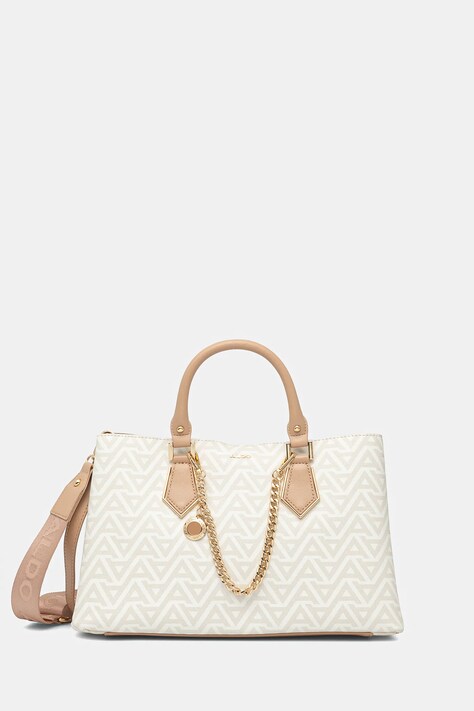 Τσάντα Aldo BAELI χρώμα: μπεζ, 13989470