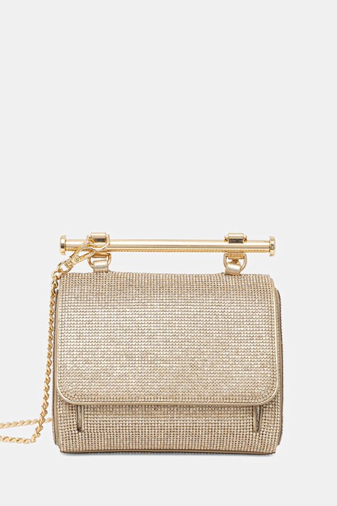 Τσάντα Aldo BLINGCHIC χρώμα: χρυσαφί, 13989545