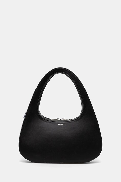 Coperni poseta de piele Large Baguette Swipe culoarea negru, COPBA85405