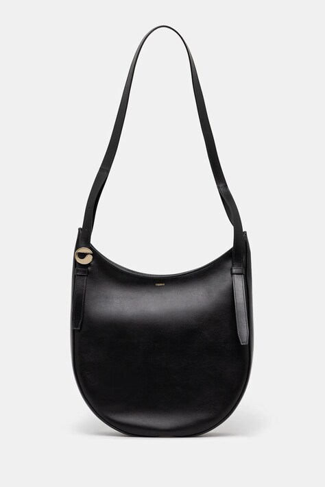 Kožená kabelka Coperni Hobo Belt černá barva, COPBA92F6012