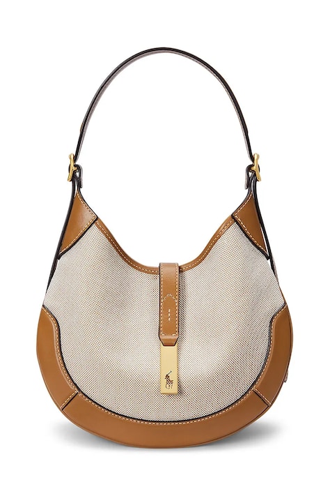 Polo Ralph Lauren geantă culoarea bej, 428960604