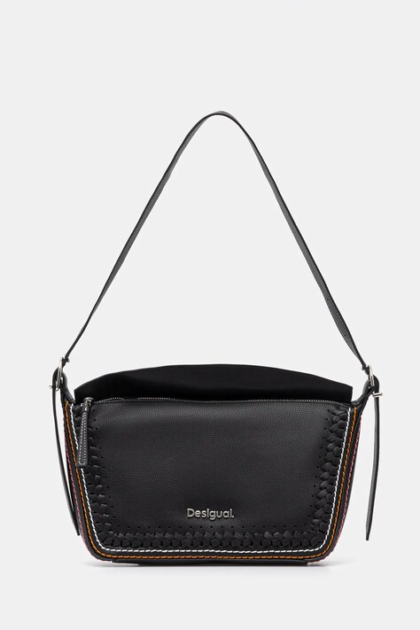Desigual poseta TRAMA MUNICH culoarea negru, 25SAXP52