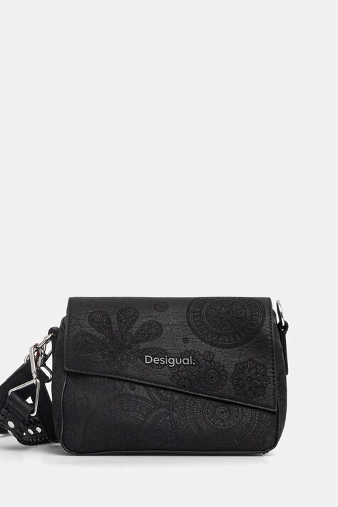Desigual poseta DEJAVU PHUKET MINI culoarea negru, 25SAXP53