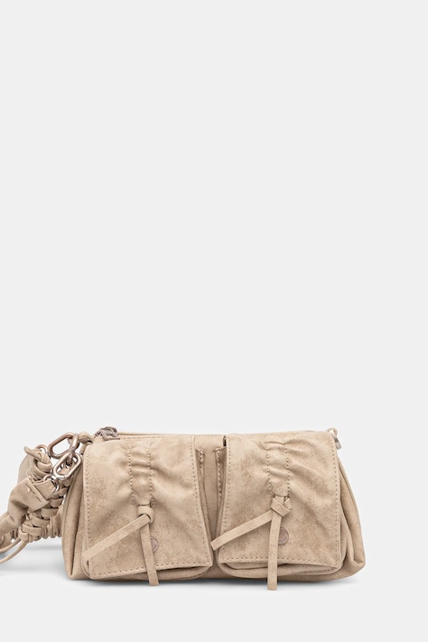 Τσάντα Desigual MODUS χρώμα: μπεζ, 25SAXP60