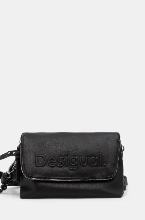 Desigual torebka HALF VENECIA 3.0 BLAC kolor czarny 25SAXPBK