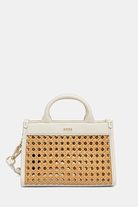 BOSS torebka kolor beżowy 50541759