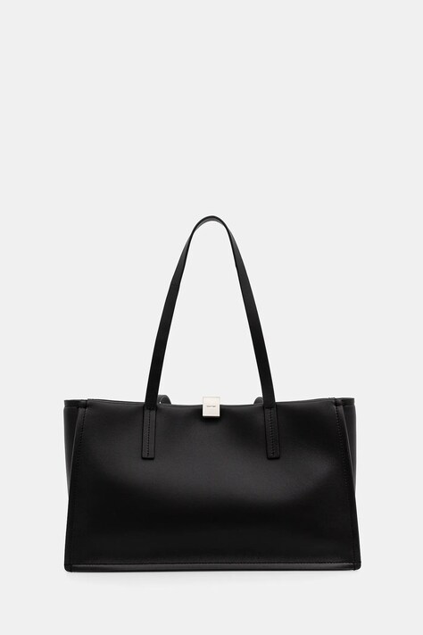 Kabelka Calvin Klein černá barva, K60K612987