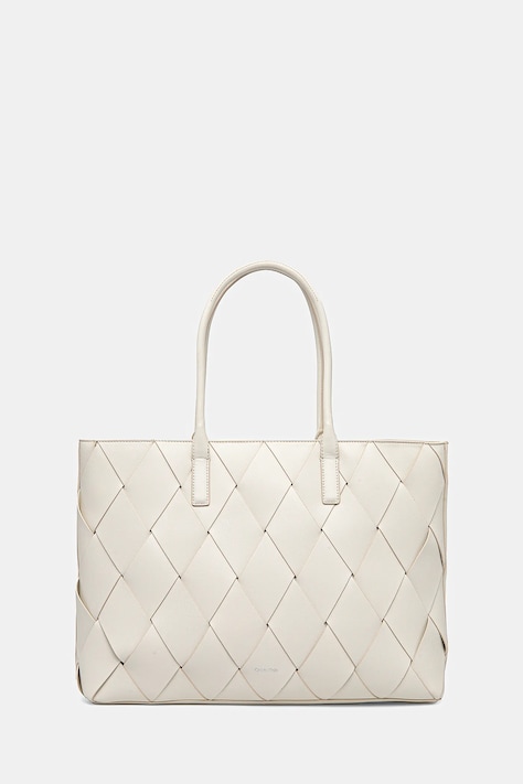 Kabelka Calvin Klein béžová barva, K60K612994