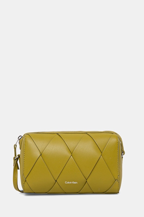 Kabelka Calvin Klein zelená barva, K60K613002