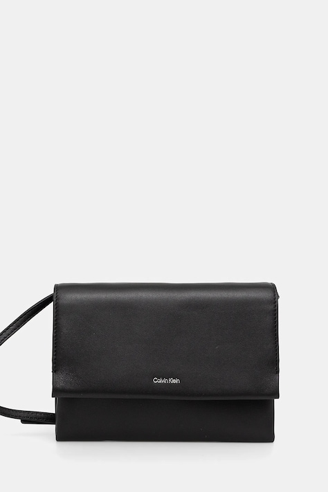 Kabelka Calvin Klein černá barva, K60K613005
