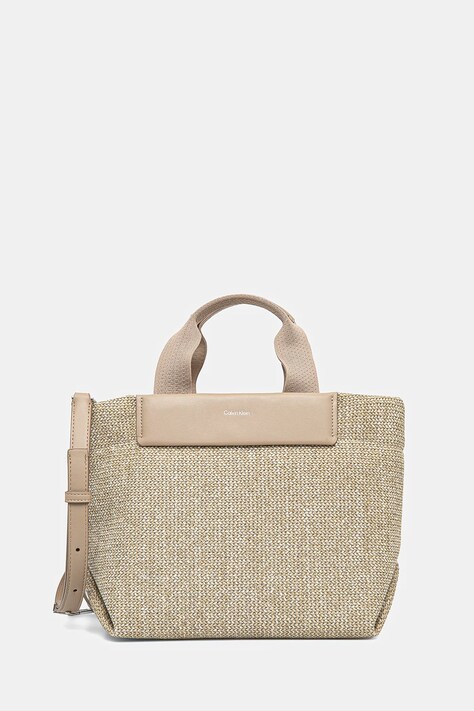 Calvin Klein geantă culoarea bej, K60K613026