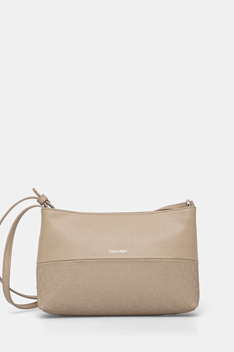 Calvin Klein poseta culoarea bej, K60K613170