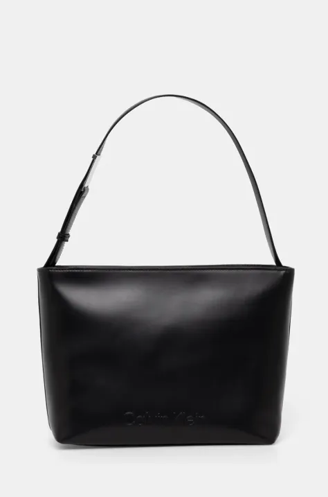 Calvin Klein geantă culoarea negru, K60K613172