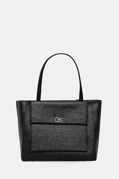Kabelka Calvin Klein čierna farba, K60K613178