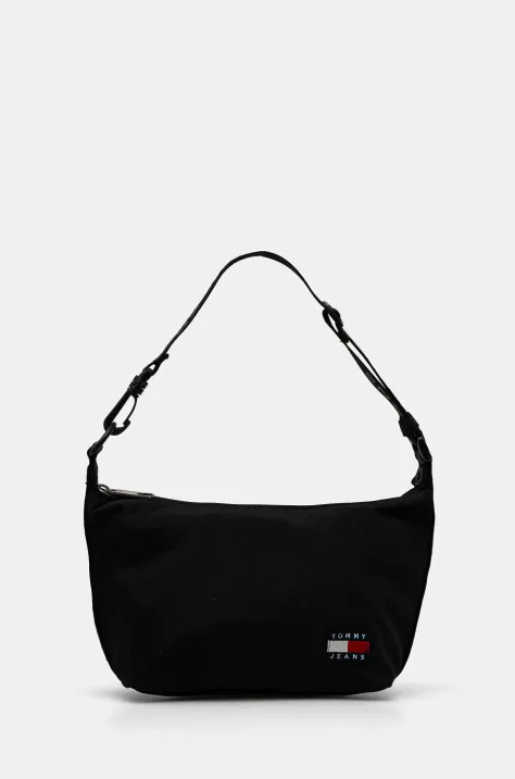 Tommy Jeans geantă culoarea negru, AW0AW17287